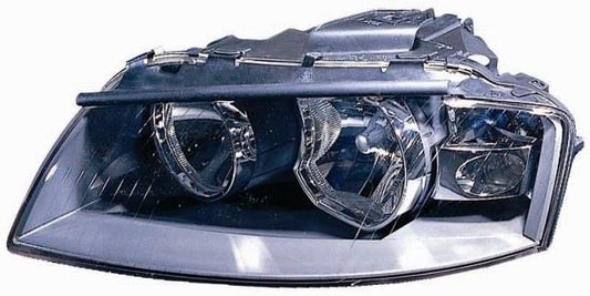 AUDI A3 8P 2003-2008 CHROME HEADLIGHT HEADLAMP N/S PASSENGER LEFT