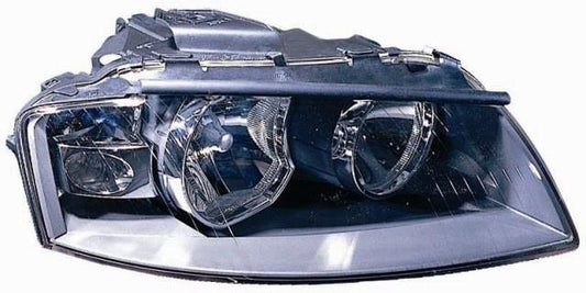 AUDI A3 8P 2003-2008 CHROME HEADLIGHT HEADLAMP O/S DRIVERS SIDE RIGHT NEW
