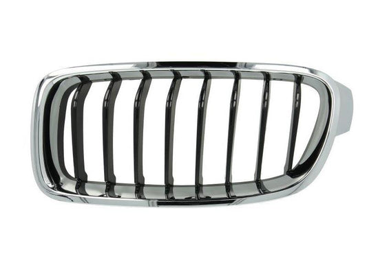 BMW 3 SERIES FRONT SPORT CHROME KIDNEY GRILLE LEFT PASSENGER F30 2011 - 2019