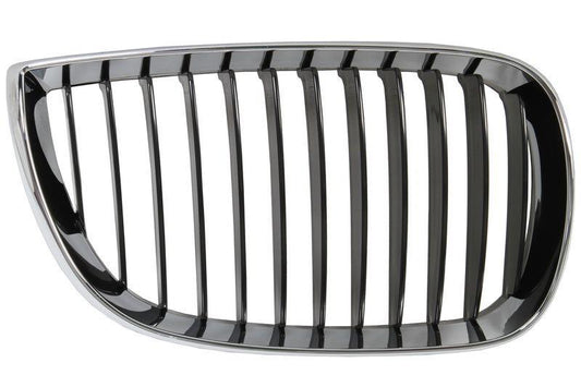 BMW 1 SERIES E87 2007 - 2011 GRILLE RIGHT CHROME FRAME BLACK CENTRE BRAND NEW
