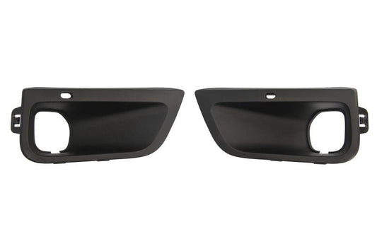 PEUGEOT PARTNER 2018 ONWARDS FRONT BUMPER LOWER GRILLES COVER WITH FOG HOLES