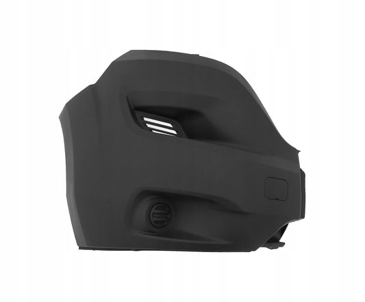 PEUGEOT BOXER 2017 ON FRONT BUMPER CORNER END CAP RIGHT DRIVER TEXTURED BLACK