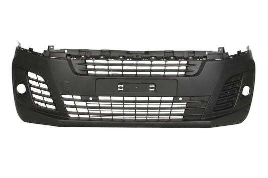 VAUXHALL VIVARO 2019 ON FRONT BUMPER BLACK WITH FOG HOLES & PARKING SENSORS