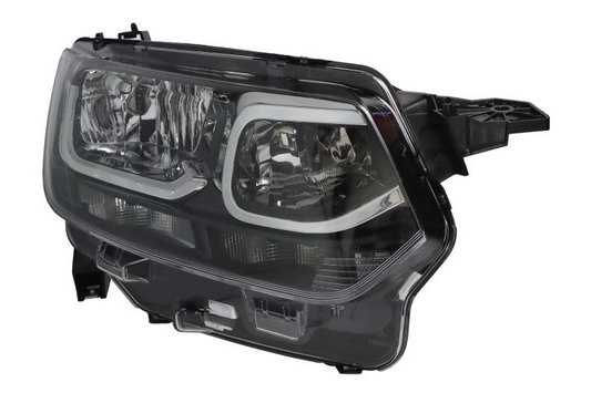 CITROEN BERLINGO 2018 ON FRONT HEADLIGHT HALOGEN WITH DRL DRIVER SIDE RIGHT