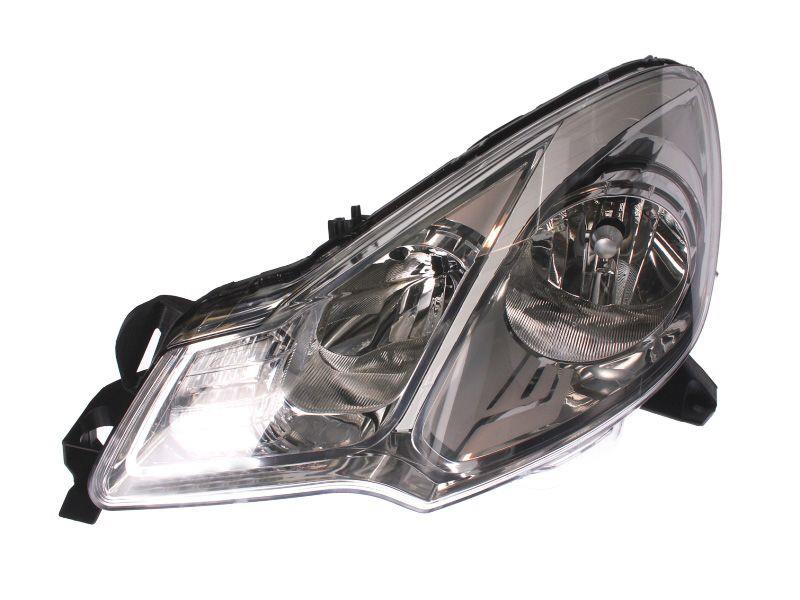 CITROEN DS3 2010 ON HEADLIGHT HEADLAMP PASSENGER CHROME SIDE LEFT NEAR SIDE