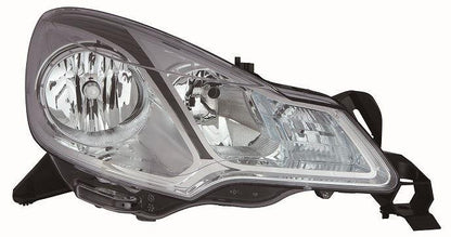 CITROEN C3 2010 - 2013 HEADLIGHT HEADLAMP CHROME BLACK STRIP RIGHT DRIVERS