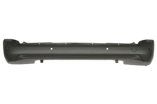FIAT DOBLO 2022 ONWARDS REAR BUMPER BLACK WITH PDC AND BLIND SPOT DETECTION HOLE