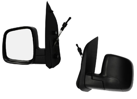 CITROEN NEMO PEUGEOT BIPPER FIAT FIORINO 08> DOOR WING MIRROR LEFT PASSENGERS LH