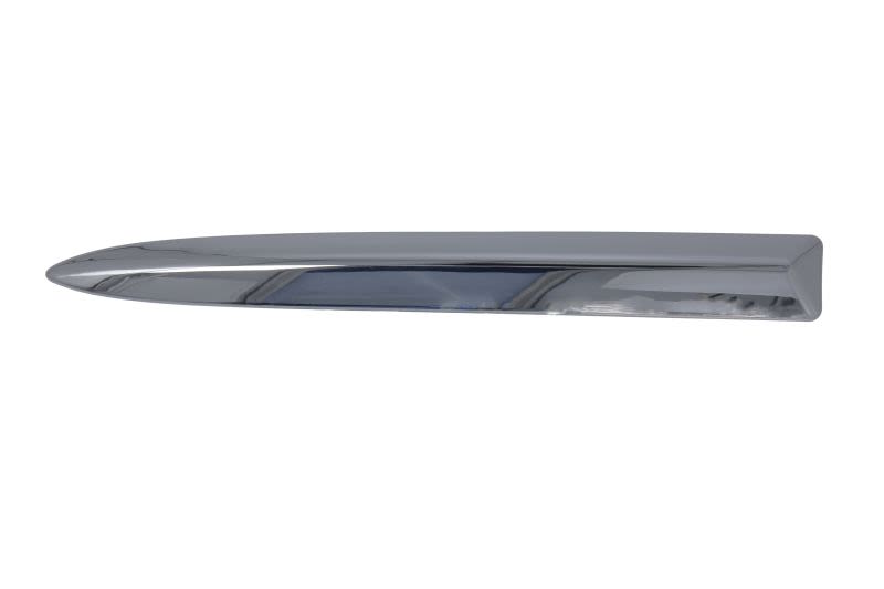 FIAT 500 2007 - 2012 FRONT BUMPER UPPER CHROME TRIM MOULDING RIGHT DRIVERS SIDE