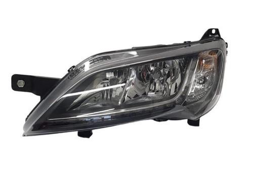 CITROEN RELAY HEADLIGHT BLACK 2014 ON HEADLAMP LEFT PASSENGERS HALOGEN NO LED