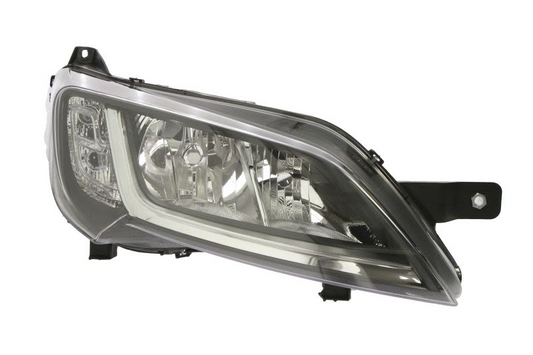CITROEN RELAY HEADLIGHT BLACK 2014 ON HEADLAMP RIGHT DRIVER SIDE HALOGEN NO LED