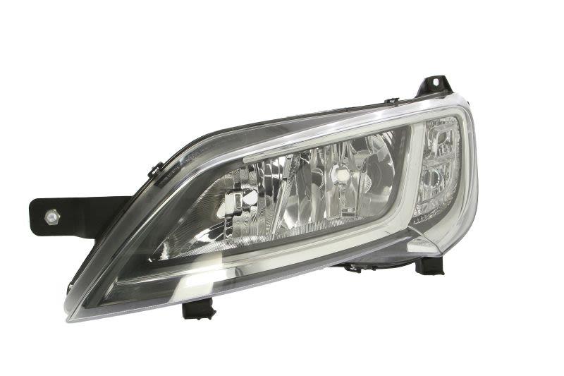 FIAT DUCATO HEADLIGHT CHROME 2014 ON HEADLAMP LEFT PASSENGERS HALOGEN NO LED