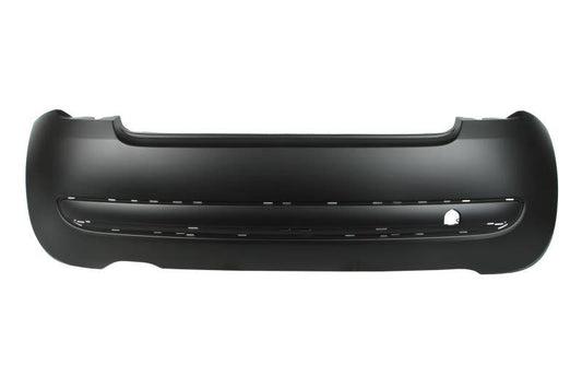 FIAT 500 2008 – 2015 REAR BUMPER PRIMED WITH LOWER MOULDING HOLES NO PDC HOLES