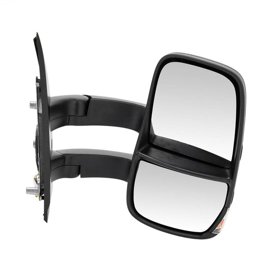 IVECO DAILY DOOR MIRROR 2014 – 2019 LONG ARM ELECTRIC DRIVER SIDE RIGHT RH BLACK