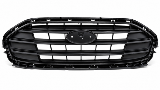 FORD TRANSIT CONNECT 2018 -2024 FRONT GRILLE UPPER RADIATOR BLACK NEW 2279462