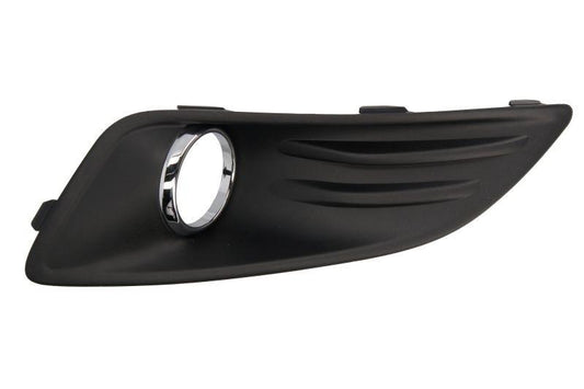 FORD FIESTA MK7 2013 - 2016 FRONT BUMPER LOWER RIGHT FOG GRILLE WITH CHROME