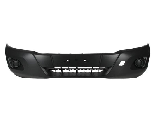 FORD TRANSIT MK8 2014 - 2019 FRONT BUMPER WITH MARKING FOR FOG HOLES NEW