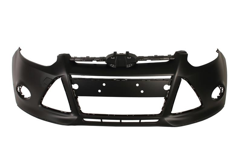 FORD FOCUS 2011 - 2014 FRONT BUMPER PRIMED NO PARKING SENSORS OEM SPEC
