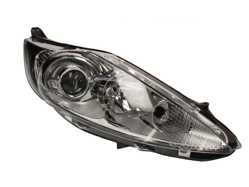 FORD FIESTA MK7 2008-2012 CHROME HALOGEN HEADLIGHT LAMP DRIVERS RIGHT O/S