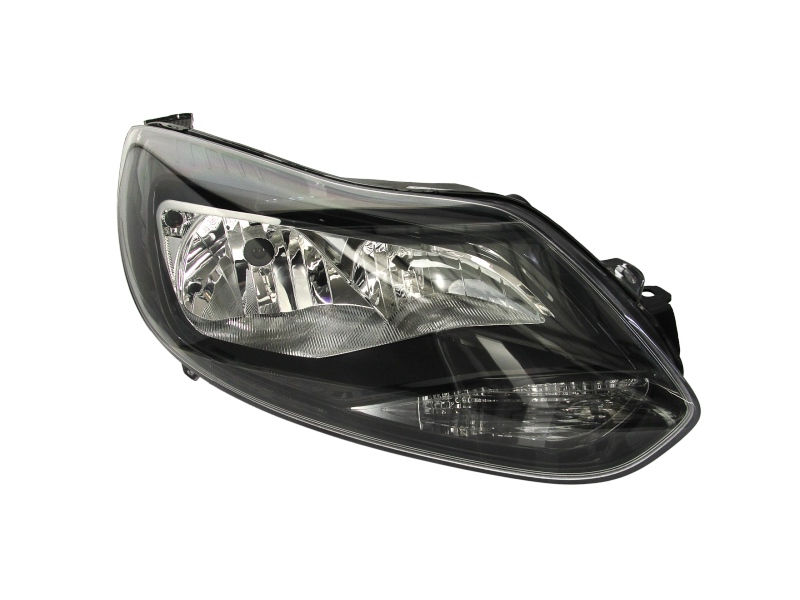 FORD FOCUS 2011 - 2015 HEADLIGHT LAMP BLACK RIGHT DRIVERS SIDE NEW