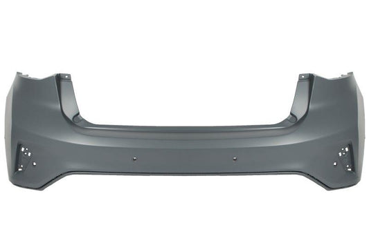 FORD FOCUS 2018 - 2022 REAR BUMPER WITH 4 PARKING SENSORS HOLES NOT FOR ST