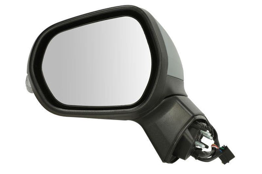 FORD FIESTA MK8 2017 – 2023 DOOR MIRROR ELECTRIC HEATED PRIMED PASSENGERS LEFT