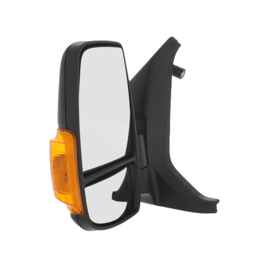 FORD TRANSIT VAN MK8 14> DOOR WING MIRROR MANUAL AMBER INDICATOR LEFT PASSENGERS