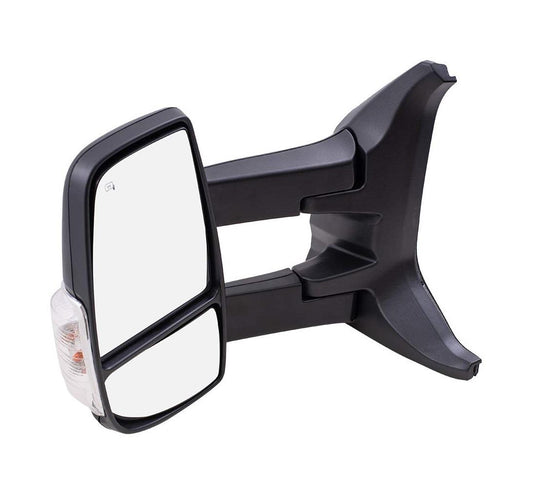FORD TRANSIT MK8 2014 – 2019 LONG ARM MANUAL DOOR MIRROR CLEAR INDICATOR LEFT