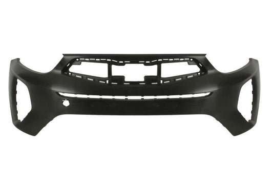 KIA STONIC 2017 - 2024 FRONT BUMPER UPPER MATT BLACK NO PDC HOLES NOT GT-LINE