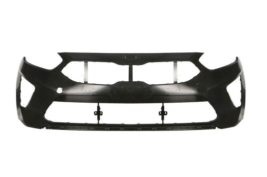 KIA CEED 2018 - 2021 FRONT BUMPER SMOOTH BLACK NO PDC NO WASHER HOLES 86511J7000