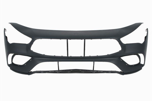 MERCEDES CLA 2019 ON W118 FRONT BUMPER PRIMED WITH PARKING SENSOR HOLES