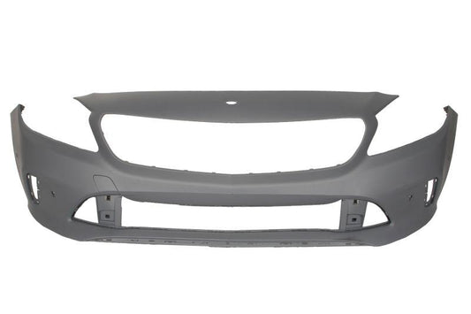 A CLASS W176 2015 – 2018 FRONT BUMPER WITH PARKING SENSORS HOLES OEM QUALITY