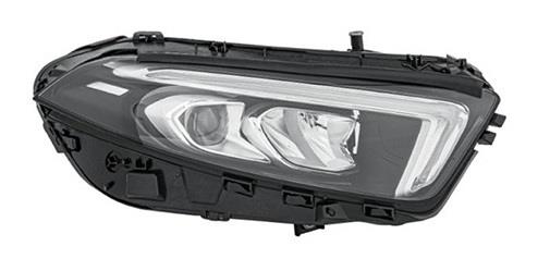 MERCEDES A CLASS W177 2018 - 2023 HEADLIGHT HALOGEN LED DRL DRIVER SIDE HELLA