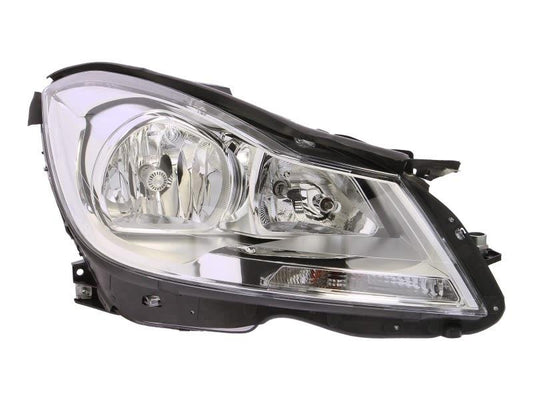 MERCEDES W204 2011 -2014 HEADLIGHT HALOGEN DRIVERS SIDE RIGHT NEW NOT LED