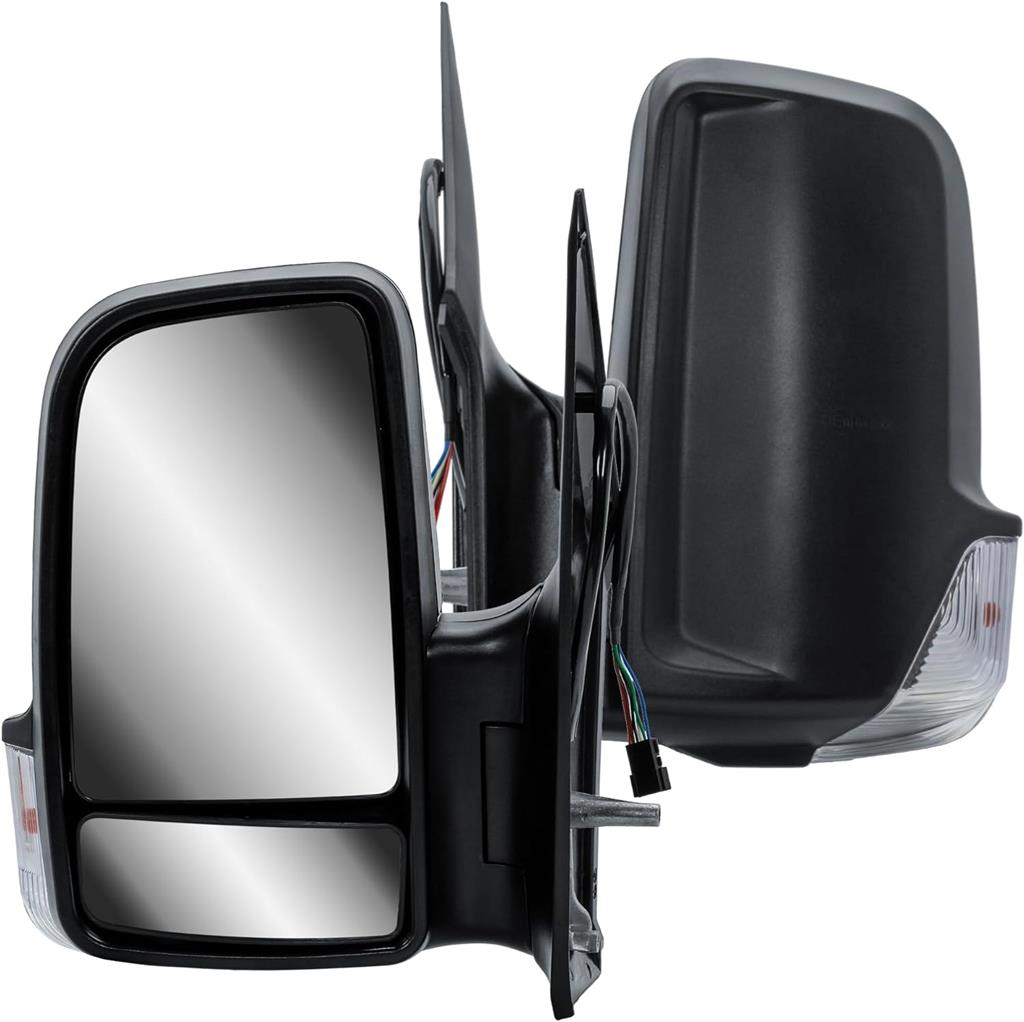 VW CRAFTER LT35 2006 - 2017 DOOR WING MIRROR ELECTRIC SHORT ARM LEFT PASSENGER