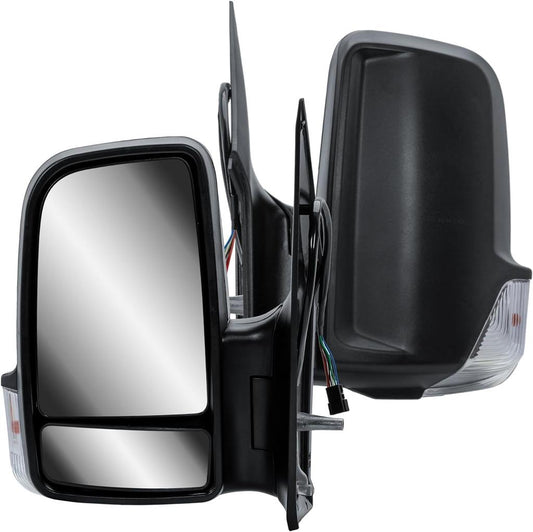 VW CRAFTER LT35 2006 - 2017 DOOR WING MIRROR ELECTRIC SHORT ARM LEFT PASSENGER