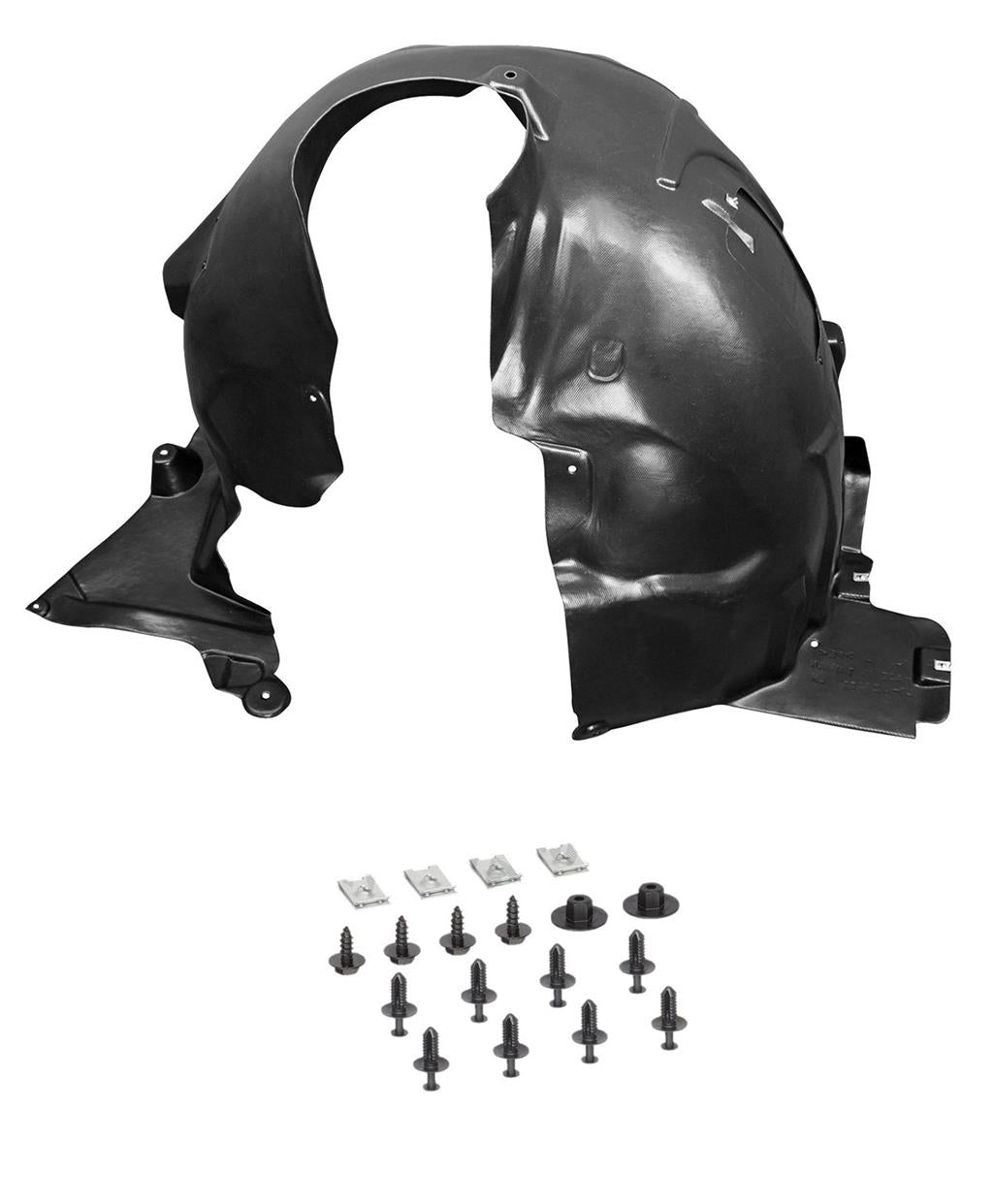 MERCEDES A CLASS FRONT SPLASHGUARD ARCH LINER INNER WING W176 RIGHT with fixing