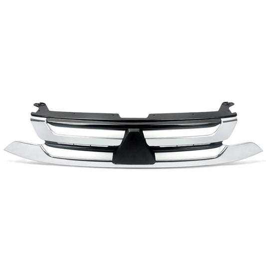 MITSUBISHI OUTLANDER 2015 - 2018 TOP RADIATOR GRILLE WITH CHROME TRIMS NO BADGE