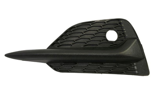 NISSAN QASHQAI 2017 –2021 FRONT BUMPER GRILLE BLACK WITH PDC HOLE PASSENGER LEFT