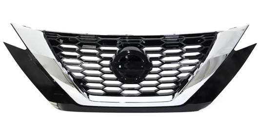 NISSAN JUKE 2019 ON FRONT RADIATOR GRILLE WITH CHROME AND CAMERA HOLE 623106PA0A