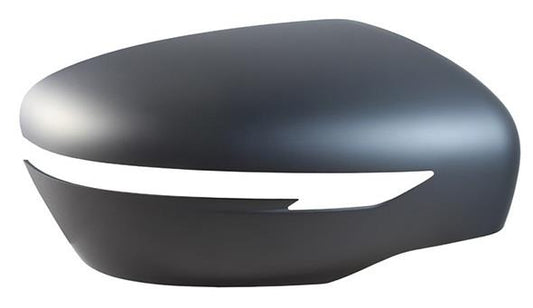 FOR NISSAN JUKE 2014 - PRESENT DOOR MIRROR COVER RIGHT PLASTIC PRIMED READY TO PAINT