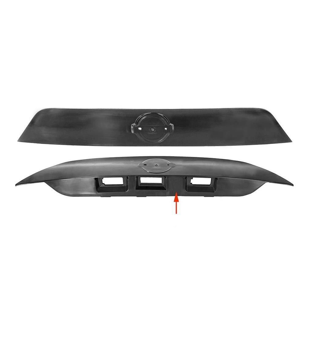NISSAN QASHQAI 2017 - 2021 REAR TAILGATE TRIM MOULDING WITHOUT CAMERA HOLE NEW