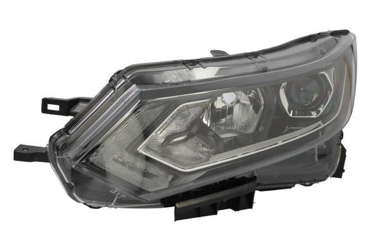 NISSAN QASHQAI 2017 – 2021 FRONT HALOGEN HEADLIGHT WITH LED DRL PASSENGER LEFT