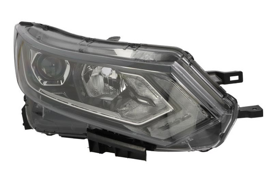 NISSAN QASHQAI 2017 – 2021 FRONT HALOGEN HEADLIGHT WITH LED DRL DRIVER RIGHT