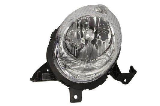 FOR NISSAN MICRA 2003-2006 K12 HEADLIGHT HEADLAMP CHROME LEFT PASSENGER SIDE