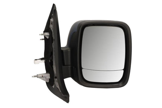 VAUXHALL VIVARO 2014 ON WING DOOR MIRROR DRIVER SIDE RH ELECTRIC BLACK COVER NEW