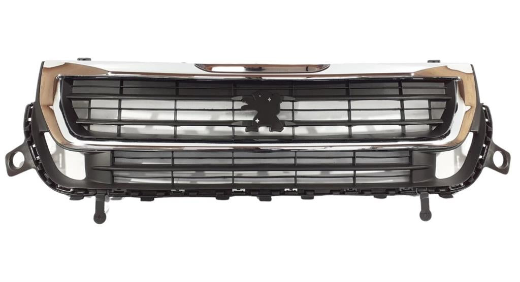 PEUGEOT PARTNER TEPEE 2015 - 2018 GRILLE MAIN TOP GRILLE WITH CHROME 1613573580