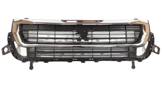 PEUGEOT PARTNER TEPEE 2015 - 2018 GRILLE MAIN TOP GRILLE WITH CHROME 1613573580