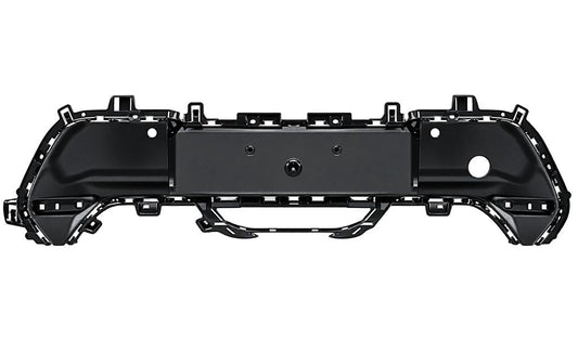 PEUGEOT 208 2019 - 2024 REAR BUMPER DIFFUSER GLOSS BLACK WITH 2 PDC 16497974XY