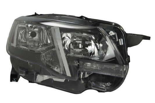PEUGEOT PARTNER RIFTER 2018 – 2024 FRONT HALOGEN HEADLIGHT DRIVER SIDE RIGHT